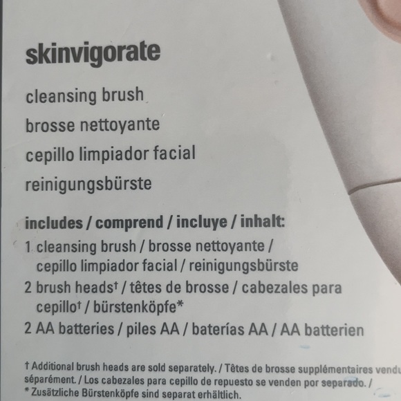 Mary Kay Cleansing brush & two brush heads AA batteries instructions - Picture 5 of 6